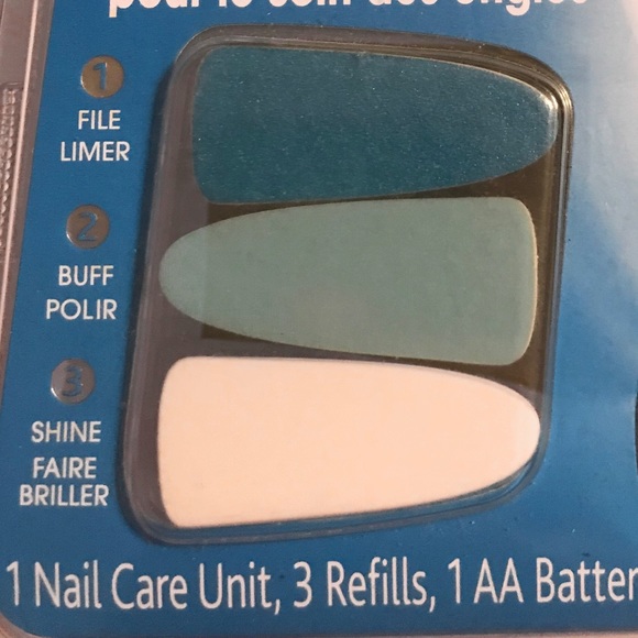 NEW! Amope Pedi Perfect Electronic Nail Care System File / Buff / Shine - Picture 8 of 10